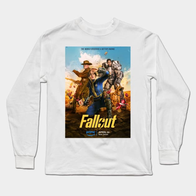 Fallout | tv show | 2024 Long Sleeve T-Shirt by Axto7